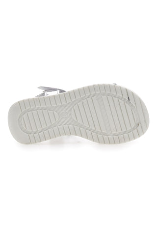 Sandali Denim in srebrni z zapenjanjem na velcro Thank you Girl 218734