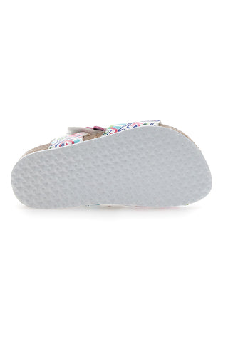 Večbarvni sandali z zaponko Pitt Kids 14408