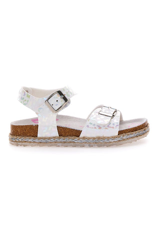 Bele sandale s trakom Pitt Kids 14452