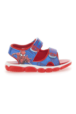 Sandali z rdečimi in modrimi lučkami Spiderman 11302