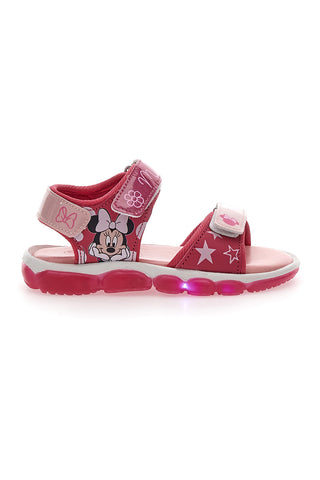 Sandali z velcro trakom Fucsia Minnie 17308