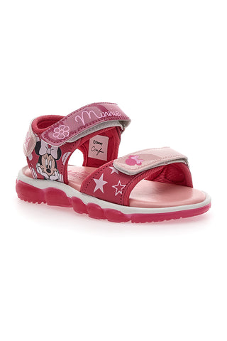 Sandali z velcro trakom Fucsia Minnie 17308