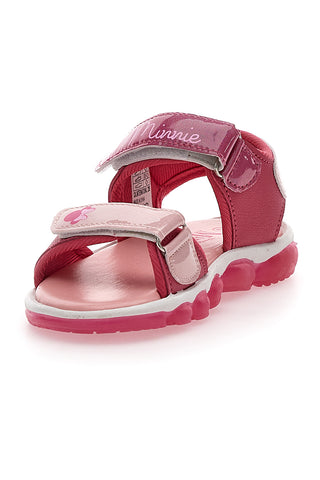 Sandali z velcro trakom Fucsia Minnie 17308