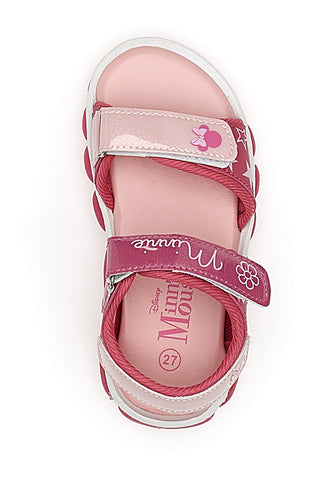 Sandali z velcro trakom Fucsia Minnie 17308