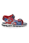 Modri in rdeči sandali z velcro trakovi Spiderman 15301