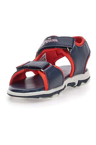 Modri in rdeči sandali z velcro trakovi Spiderman 15301