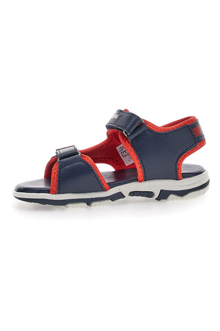 Modri in rdeči sandali z velcro trakovi Spiderman 15301