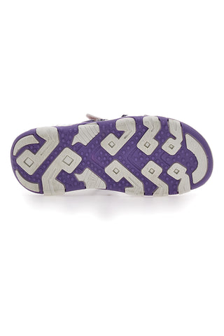 Viola in srebrni sandali z velcro trakovi Frozen 17308