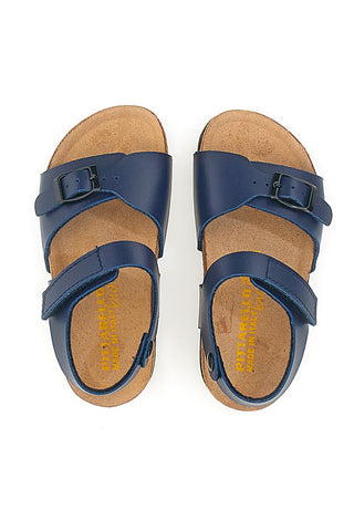 Modri sandali z velcro trakovi Pittarello Bio 257080