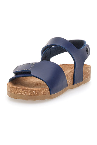 Modre sandale z velcro trakovi Pittarello Bio 257081