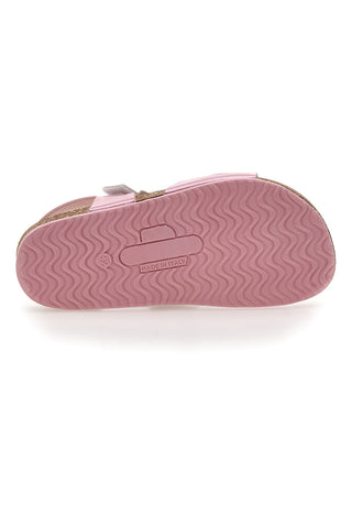 Roza in beli sandali Pittarello Bio 257157