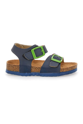 Modre sandale z zaponko PITT KIDS 14466
