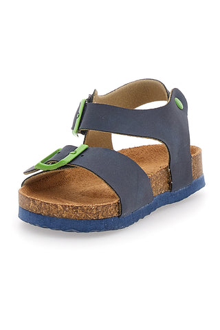 Modre sandale z zaponko PITT KIDS 14466