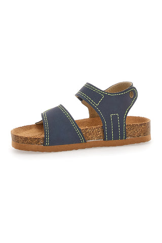 Modri sandali z zapenjanjem na velcro PITT KIDS 14128