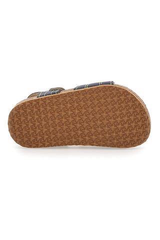 Modri sandali z zapenjanjem na velcro PITT KIDS 14128