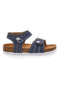 Modro-bele sandale z zapenjanjem na velcro PITT KIDS 14128