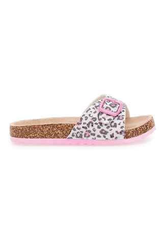 Bele leopardaste copate Pitt Kids 14403