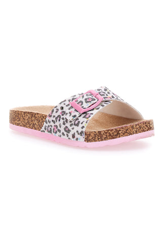 Bele leopardaste copate Pitt Kids 14403