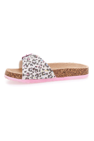 Bele leopardaste copate Pitt Kids 14403