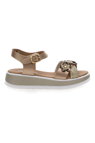 Sandali Oro con Cinturino Grazie Girl 11242053