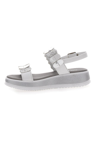 Elegantne bele sandale za slovesnosti Grazie Girl 11244033