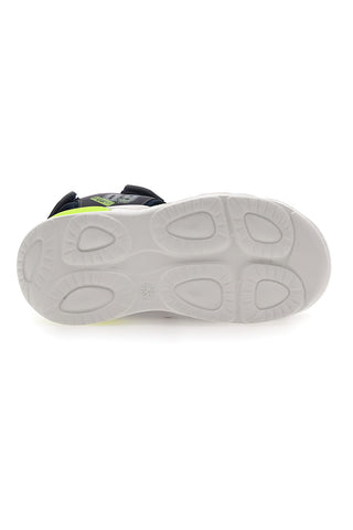 Modri sandali z velcro trakom Pitt Kids 2205003
