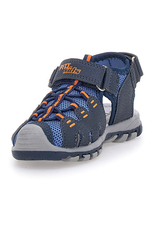 Polodprti sandali z velcro trakom Pitt Kids 13095