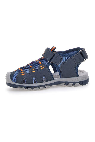 Polodprti sandali z velcro trakom Pitt Kids 13095