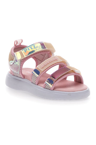 Sandali Bimba Rosa Con Strappo in Velcro Pitt Kids 2208903