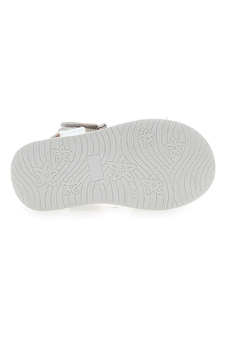 Sandali z belim pentljem Pitt Kids 39244