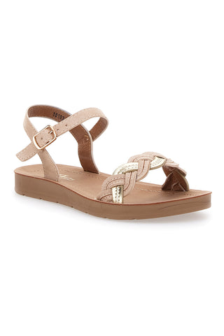 Elegantni sandali Nude s trakom Pitt Kids 18183
