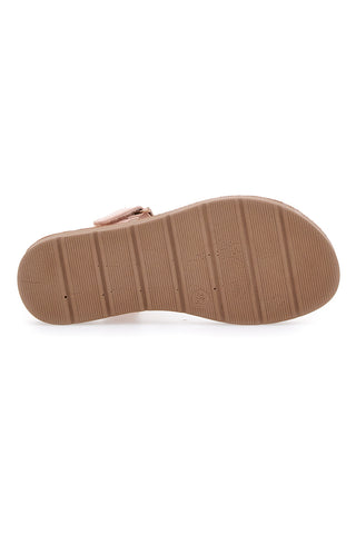Sandali z roza trakom in verigo Pitt Kids 18150
