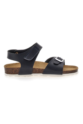 Modri sandali s sponko Pitt Kids 45289
