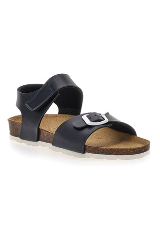 Modri sandali s sponko Pitt Kids 45289