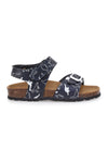 Modre sandale s sponko in dinozavri Pitt Kids 45289