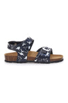 Sandali Navy z velcro trakovi in usnjenim podplatom Pitt Kids 45289