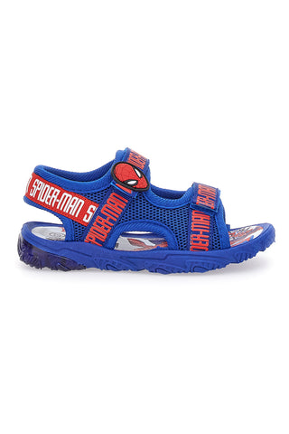 Modri sandali z velcro trakom Disney Spiderman 1310423