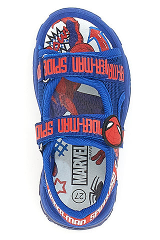 Modri sandali z velcro trakom Disney Spiderman 1310423