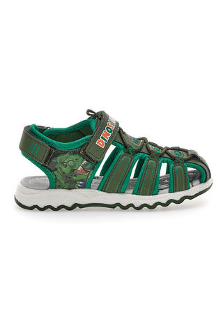 Polodprti zeleni sandali Disney Dinosaur 8020043