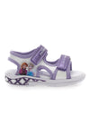 Viola sandali z lučkami in velcro trakovi Frozen D11955M