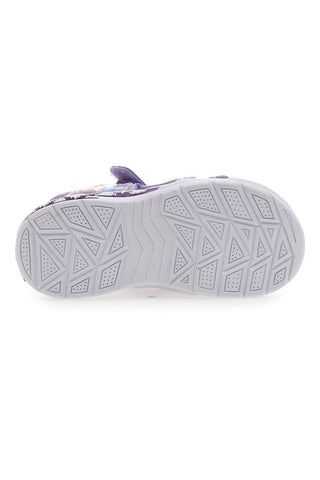 Viola sandali z lučkami in velcro trakovi Frozen D11955M