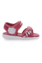 Roza sandali z natisnjenim motivom in zapenjanjem na velcro Superga S63S820