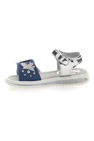 Sandali z metulji in modrimi obeski Grazie girl 218349