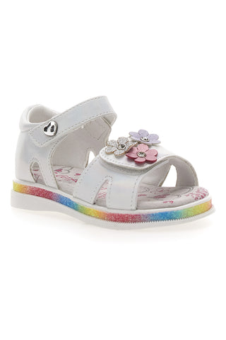 Sandali Primi Passi Bianchi Grazie Girl 14326