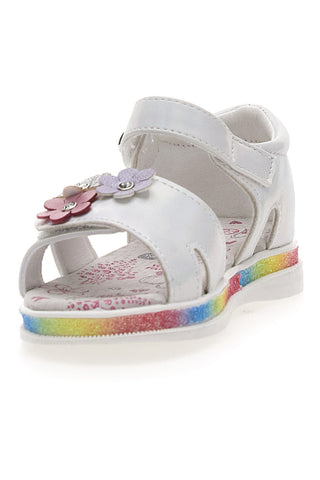 Sandali Primi Passi Bianchi Grazie Girl 14326