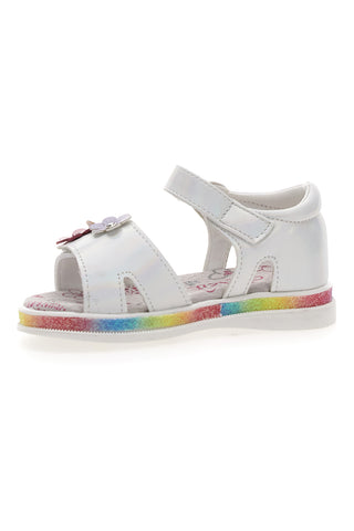 Sandali Primi Passi Bianchi Grazie Girl 14326