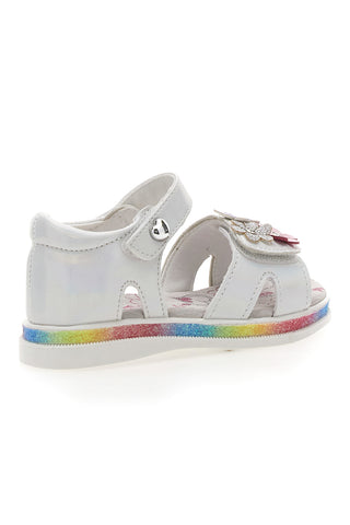 Sandali Primi Passi Bianchi Grazie Girl 14326