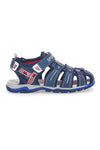 Modre ribiške sandale z Velcro Pitt Kids 14116