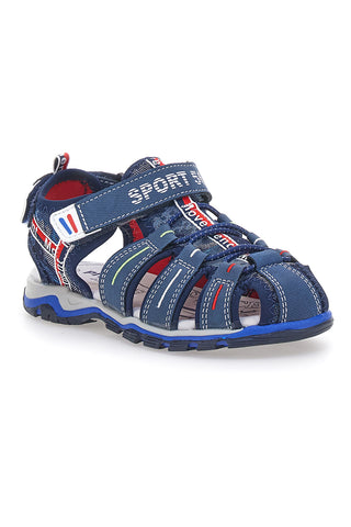 Modre ribiške sandale z Velcro Pitt Kids 14116