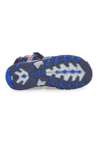 Modre ribiške sandale z Velcro Pitt Kids 14116